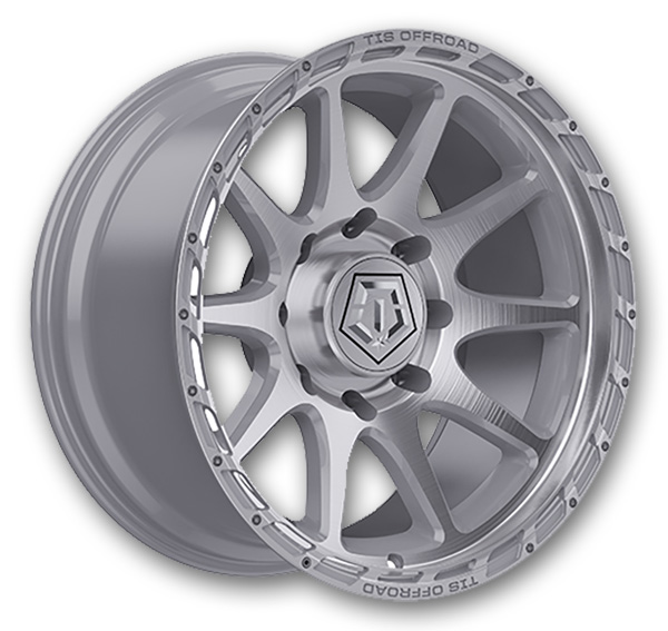 TIS Wheels 563BS Brushed Face With Silver