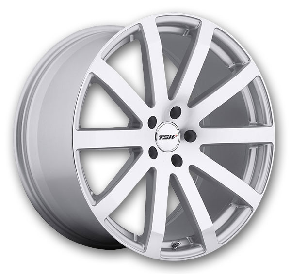 TSW Wheels Brooklands Silver with Mirror Cut Face