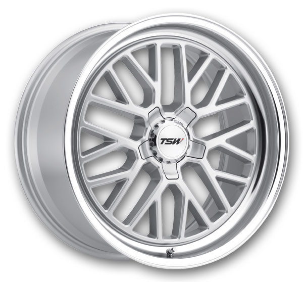 TSW Wheels Hockenheim S Silver with Mirror Cut Lip