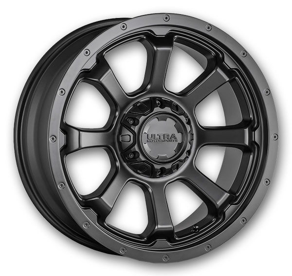 Ultra Wheels 219 Nemesis Satin Black with Satin Clear Coat