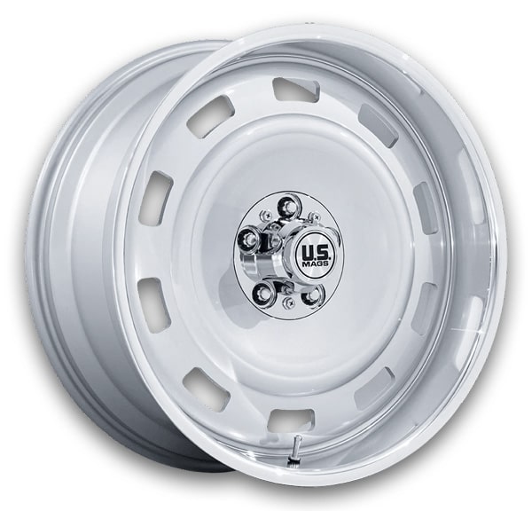 US Mags Wheels Scottsdale UC143 Silver w/ Diamond Cut Lip