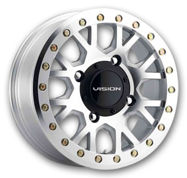 Vision Off-Road Wheels GV8 Invader As-Cast Machined Face Machined Ring/Lip