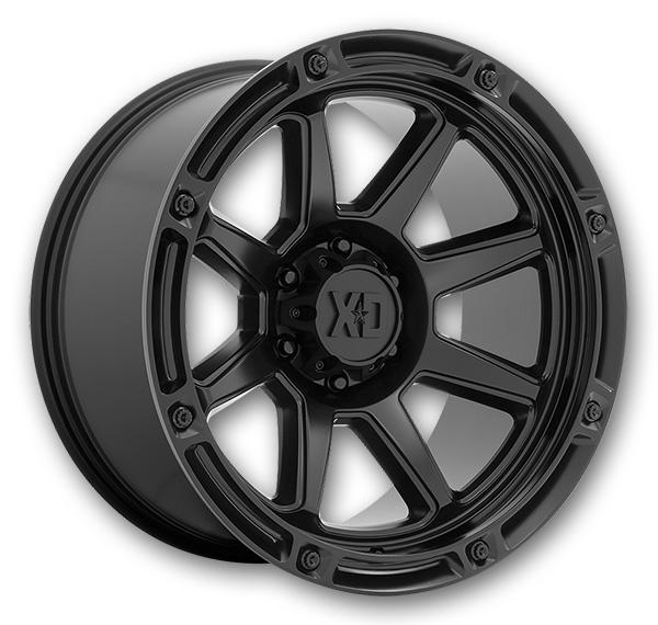 XD Series Wheels XD863 Titan Satin Black