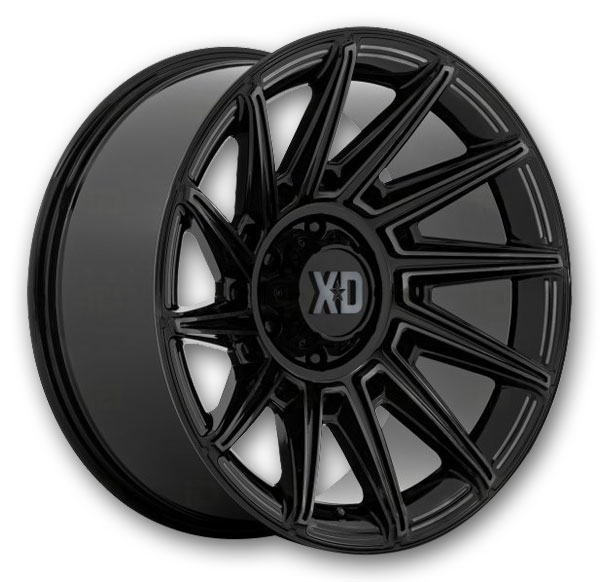 XD Series Wheels XD867 Specter Gloss Black With Gray Tint