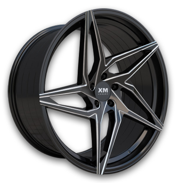 XM Luxury Wheels XM-251 Black Milled