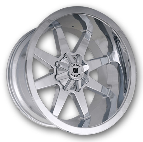 XM Offroad Wheels XM-304 Chrome With Dots