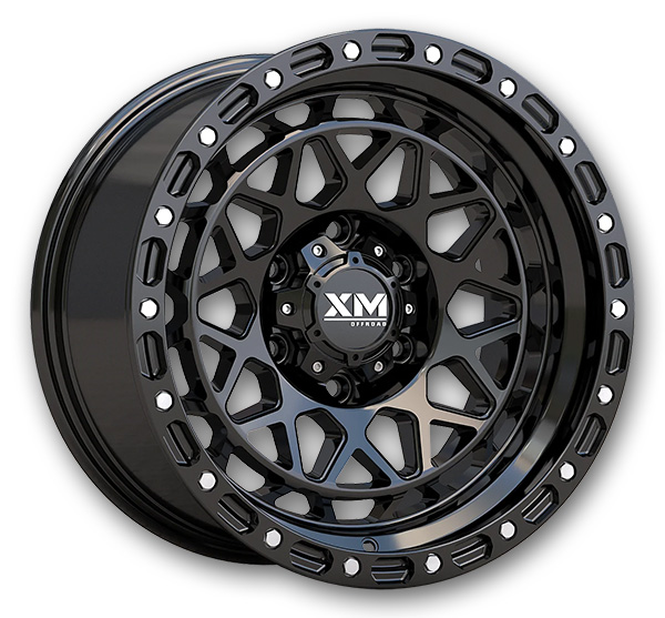 XM Offroad Wheels XM-701 Gloss Black