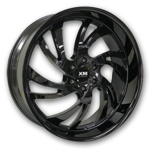 XM Street Wheels XM-616 Black