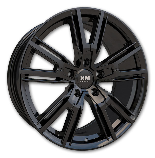 XM Street Wheels XM-800 Gloss Black