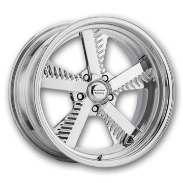 American Racing Forged Wheels VF200 2 Piece Forged 15x3.5 Polished  -38mm 72.56mm