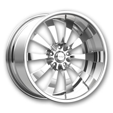 American Racing Forged Wheels VF499 2 Piece Forged 17x8 Polished  +0mm 72.56mm