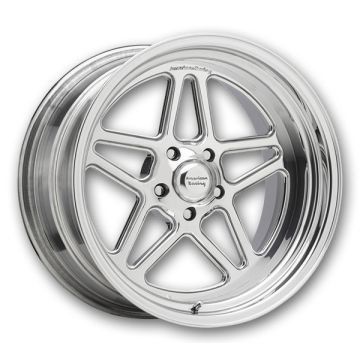 American Racing Forged Wheels VF533 2 Piece Forged 15x3.5 Polished  -38mm 72.56mm
