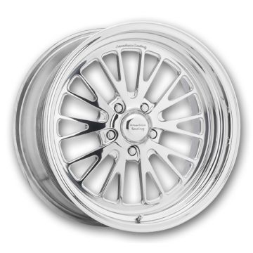 American Racing Forged Wheels VF537 2 Piece Forged 15x4 Polished  +0mm 72.56mm