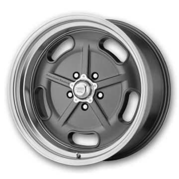 American Racing Wheels Salt Flat 17x8 Mag Gray Diamond Cut Lip 5x120 +0mm 72.6mm