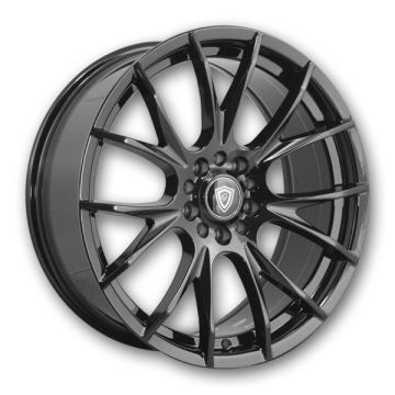 G Line Wheels G7016 18x8.5 Gloss Black 5x114.3/5x120 +35mm 74.1mm