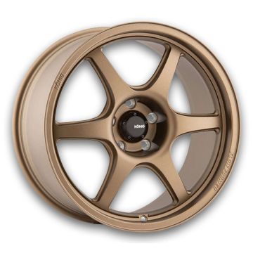 Konig Wheels Hexaform 15x8 Matte Bronze 4x100 +25mm 73.1mm