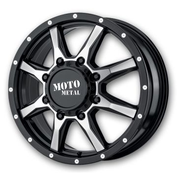 Moto Metal Wheels MO995 20x8.25 Gloss Black Machined 8x165.1 +127mm 125.5mm