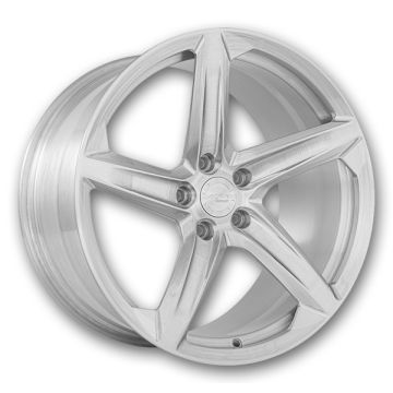 MRR Wheels F23 Forged 19x8.5 Brushed Clear 5x120 +38mm 66.9mm