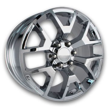 Performance Replicas Wheels PR169 20x9 Polished 6x139.7 +27mm 78.1mm