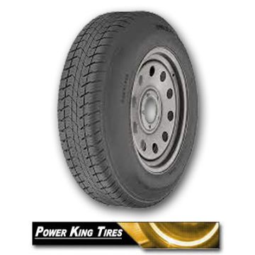 Power King Tires-Premium Trailer ST205/75D15 101/97L C BSW