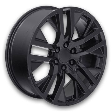 USA Replicas Wheels 2106 GMC FR96 CARBON PRO 24x10 Gloss Black 6x139.7 +31mm 78.1mm
