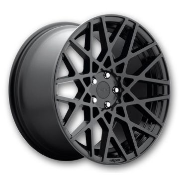 Rotiform Wheels BLQ 18x8.5 Matte Black 5x114.3 +45mm 72.6mm