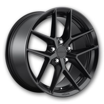 Rotiform Wheels FLG 18x8.5 Matte Black 5x114.3 +45mm 72.6mm