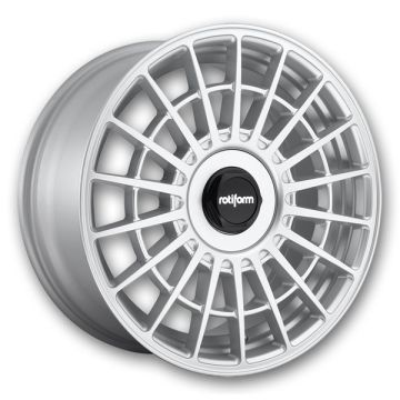 Rotiform Wheels LAS-R 17x8 Gloss Silver 4x100/4x114.3 +40mm 70mm