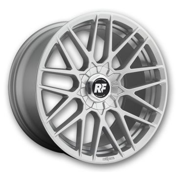 Rotiform Wheels RSE 17x8 Gloss Silver 5x100/5x114.3 +40mm 70mm