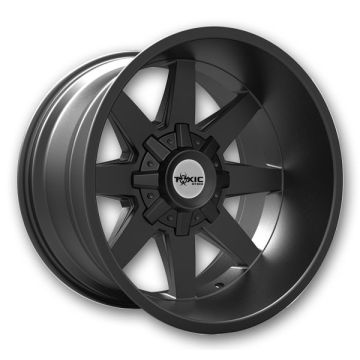 Toxic Off-Road Wheels Widow 18x9 Satin Black 5x114.3/5x127 -15mm 78.1mm