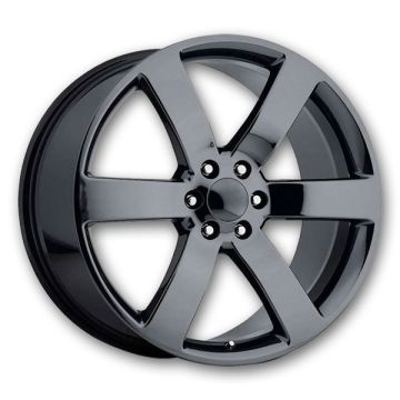 USA Replicas Wheels LT651 R03 TRAILBLAZER 24x10 Gloss Black 6x139.7 +31mm 78.1mm