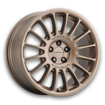 Vision Wheels 477 Monaco 15x7 Bronze 5x114.3 15mm 73.1mm