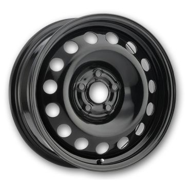 Vision Wheels SW60 16x6.5 Black 5x100 +40mm 57.1mm