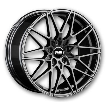 VMR Wheels V801 18x9.5 Anthracite Metallic Cone Seat 5x120 +50mm 72.6mm