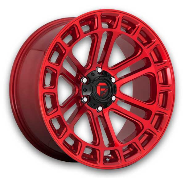 Candy Red Machined