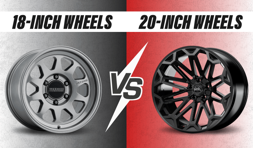 18 vs. 20-Inch Wheels: Which Size Is Right for Your Vehicle?
