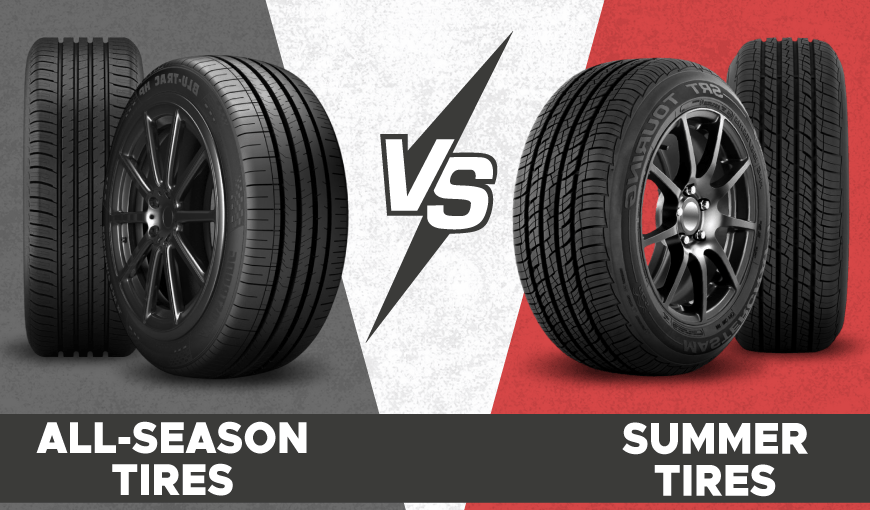All-Season vs Summer Tires: Key Differences Explained
