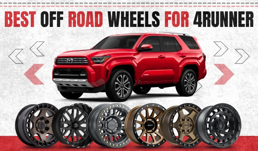 6 Best Off-Road Wheels for 4Runner You Can Get Right Now