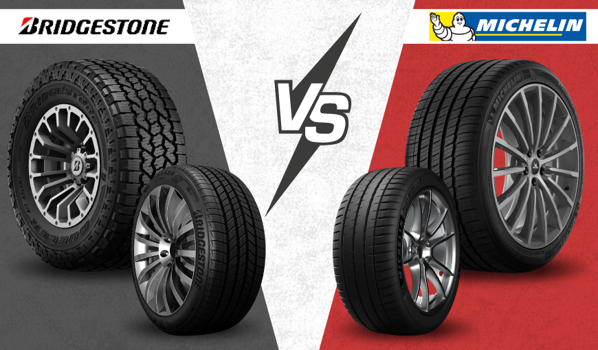 Bridgestone vs Michelin: A Complete Tire Comparison 2026