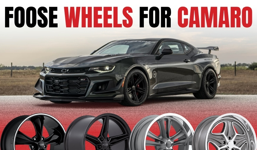 Foose Wheels for Camaro: Precision Styling for Muscle Cars!