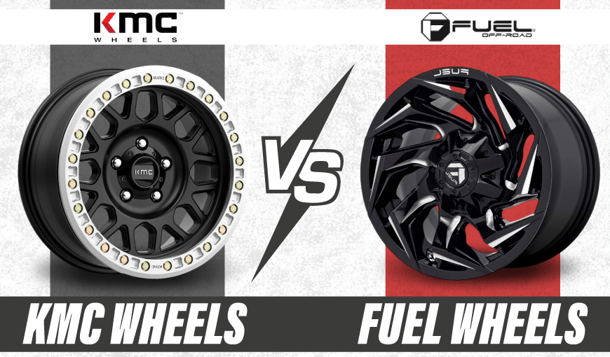 KMC vs. Fuel Wheels: Style, Strength & Value Compared