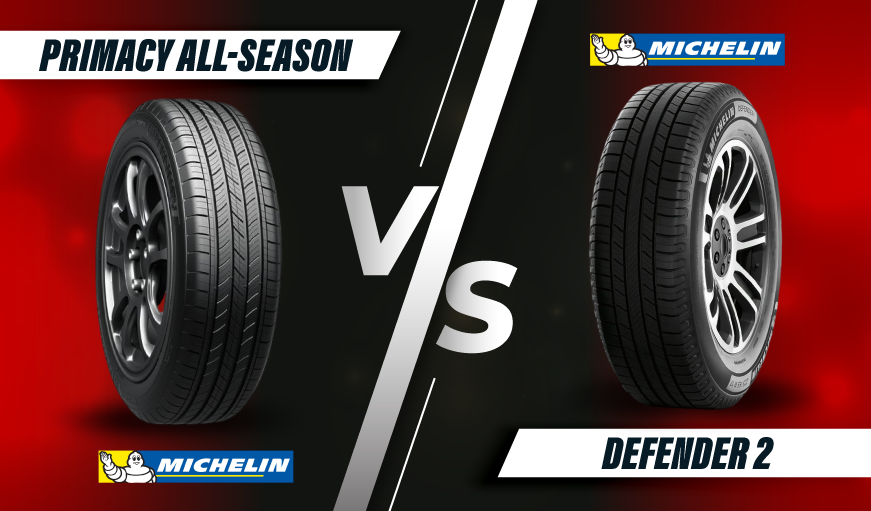Michelin Defender 2 vs Primacy All-Season: 2026 Showdown