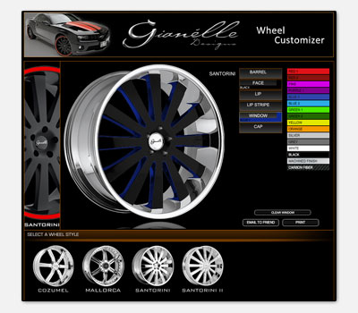 Gianelle Wheel Configurator